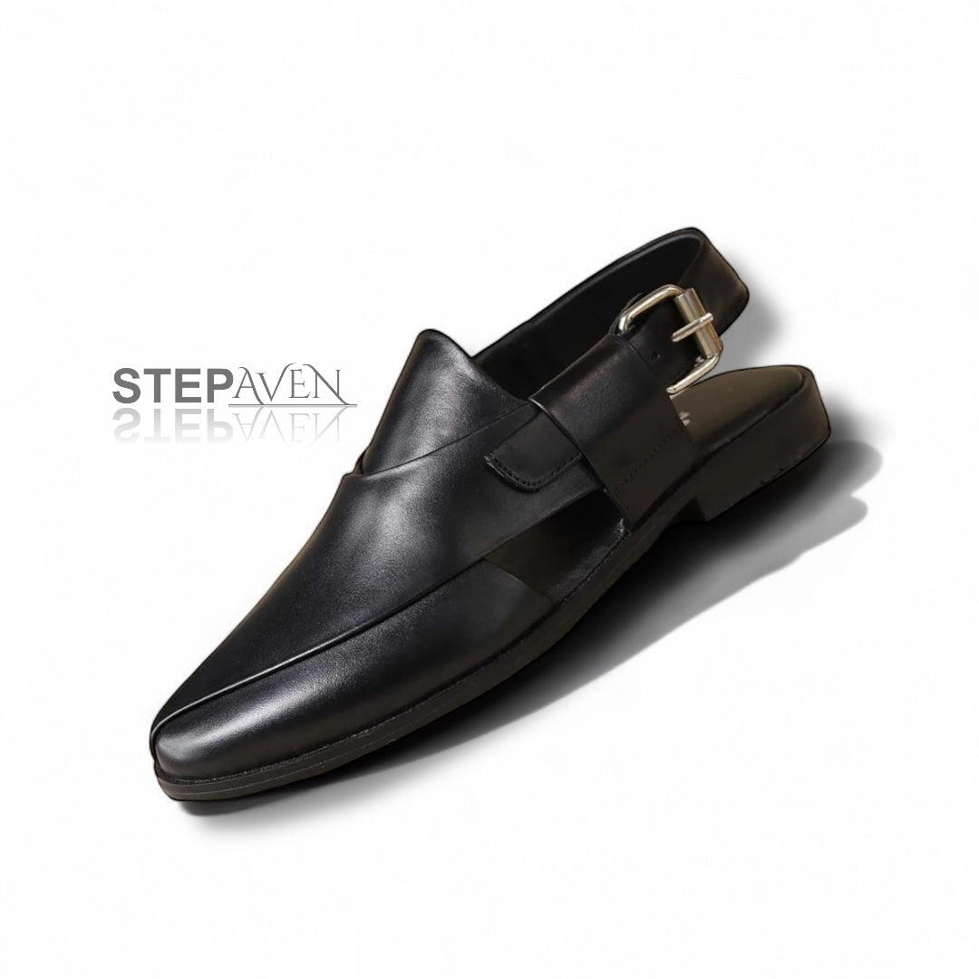 BN-1188 (BLACK LEATHER FORMAL)