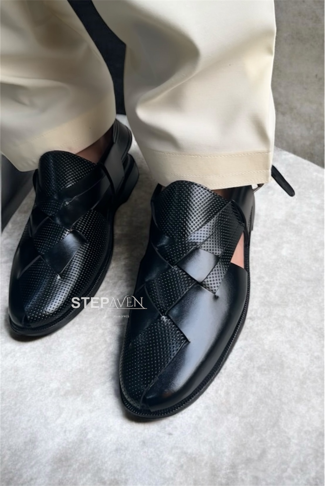 BX-1092 (BLACK EMBROIDED X)