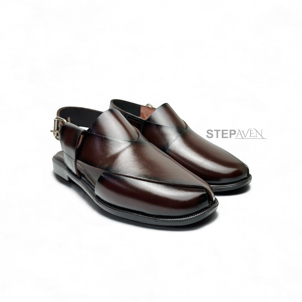 BD-1081 (BROWN LEATHER FORMAL)